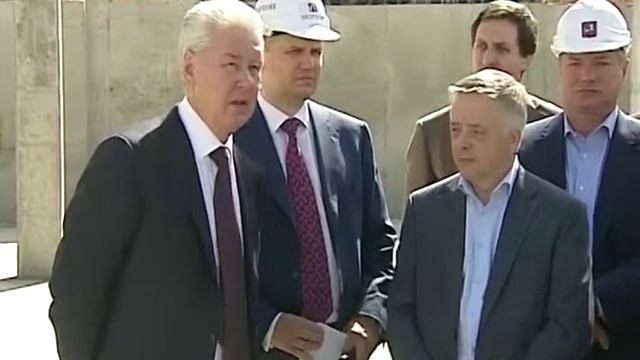 Закладка капсулы в фундамент технопарка Московского физико-технического института смотреть онлайн