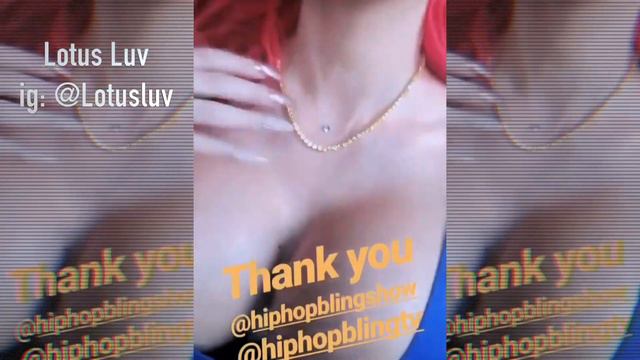 HipHopBling Tv feature model: Lotus Luv (Canary yellow tennis chain) смотреть онлайн