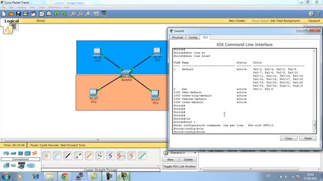 5.Видео уроки Cisco Packet Tracer. Курс молодого бойца. VLAN смотреть онлайн
