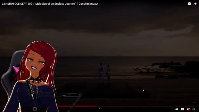 Violinist of 18 Years Watches Genshin Impact 2021 Concert! смотреть онлайн