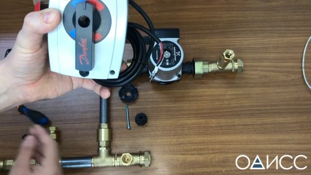 Установка привода AMB 162, Danfoss смотреть онлайн