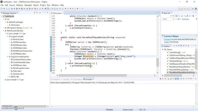 How to parse JSON responses смотреть онлайн