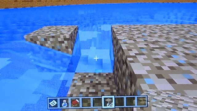 Minecraft: How to make a water vortex - WhirlPool смотреть онлайн