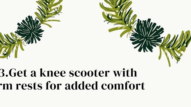 how to make a knee scooter more comfortable смотреть онлайн