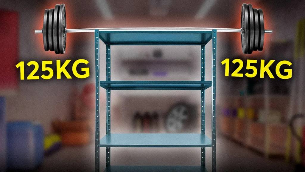 СКОЛЬКО выдержит металлический стеллаж?