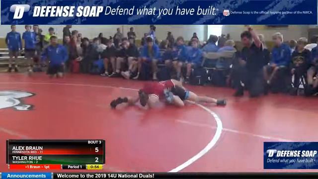 Mat 3 90 Alex Braun Minnesota Red Vs Tyler Rhue Washington смотреть онлайн