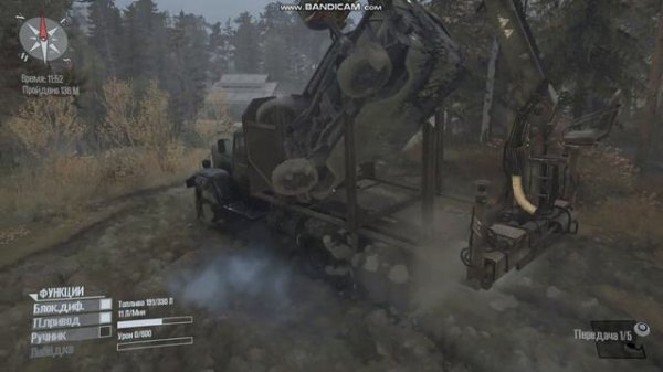 Процесс зарабатывания ачивки "Эвакуатор" MudRunner