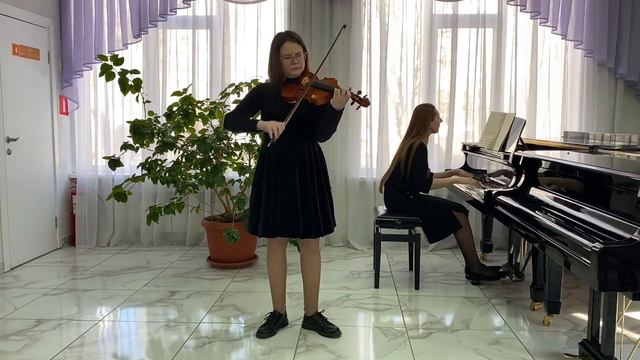 Концерт для скрипки с оркестром до мажор. Первая часть