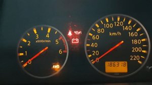 Самодиагностика Nissan X-trail T30