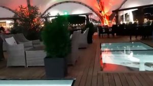 Геленджик. Ресторан на воде отеля ПРИМОРЬЕ