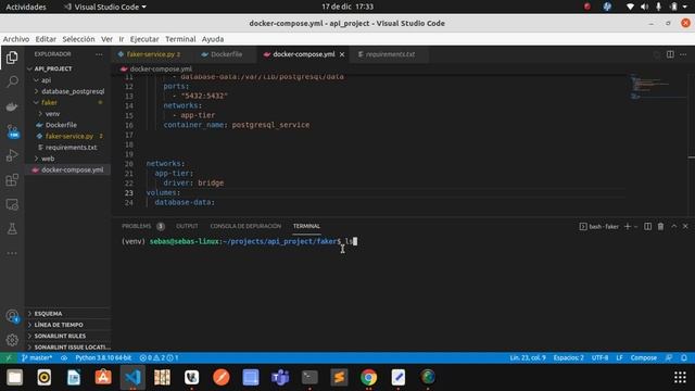 Dockerizando Nuestros microservicios (Faker- PostgreSQL) PARTE2 смотреть онлайн
