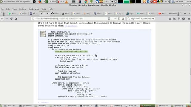 Haskell project: QR codes generated from SQLite3 table rows смотреть онлайн