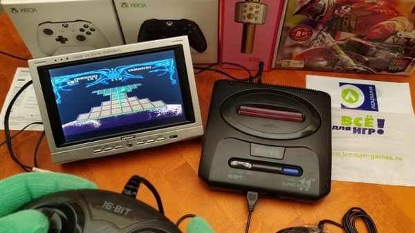 Обзор | Сега (Sega) SUPER DRIVE XI (95 игры) - игровая приставка | lozmanGames