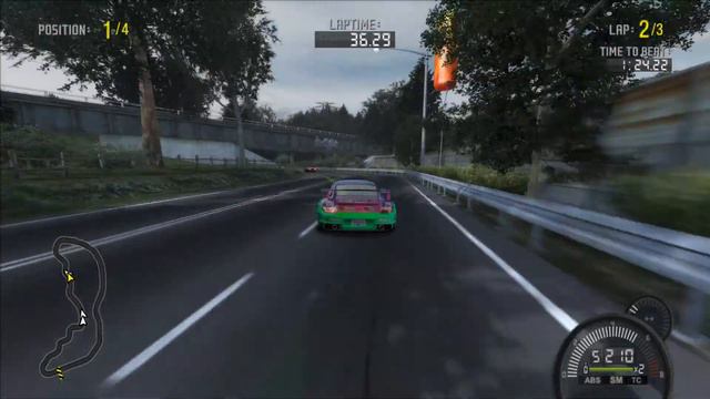 NFS PRO STREET - AUTOBAHRING (911 TURBO) смотреть онлайн