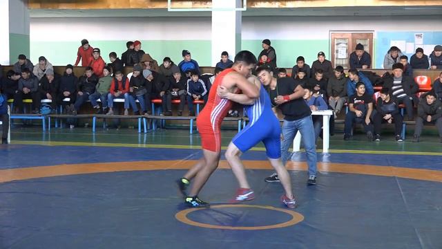 Спорт. Греко-римская борьба. Турнир Ремезова-2018. 77 кг Максатбек уулу Баяман-Рысбек Сагынбеков смотреть онлайн