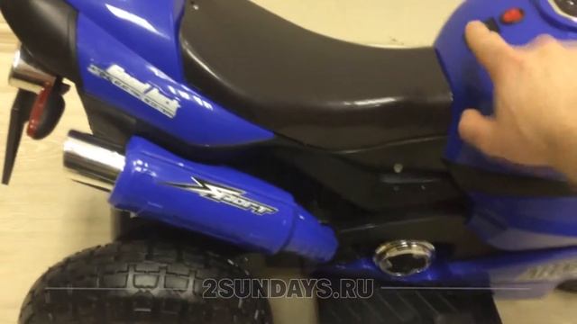 Электромотоцикл Suzuki FXR с пультом управления смотреть онлайн