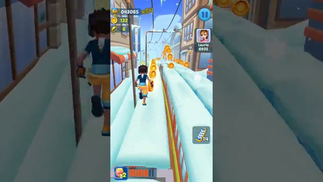 Subway Princess Runner #92 New High score | Android Gameplay | FrictionGames смотреть онлайн