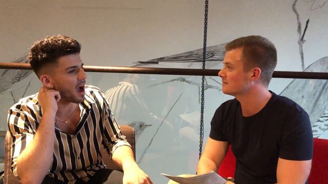 Sandro - "Running" Eurovision Cyprus 2020 Interview смотреть онлайн