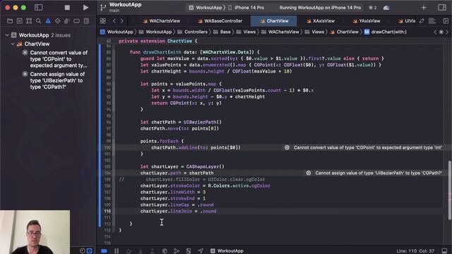[#23 Мобильное приложение на UIKit. Swift] Рисуем график смотреть онлайн