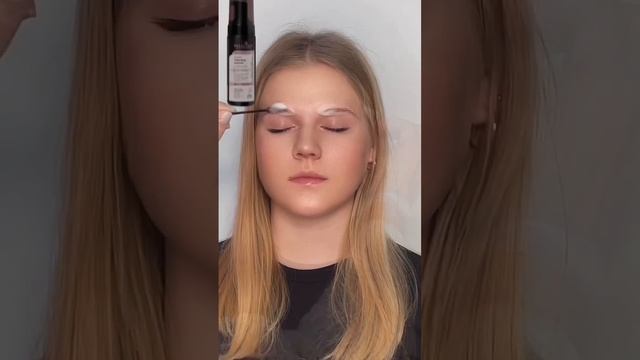 Процесс ламинирования бровей в 30 секундах ⏳ смотреть онлайн