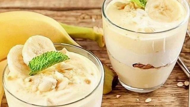 ТВОРОЖНО-БАНАНОВЫЙ КРЕМ, Рецепт в описах! смотреть онлайн