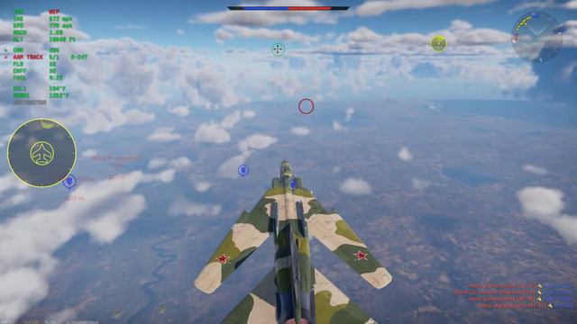 War Thunder R-24R and R-24T Apex missile kills (MiG-23MLD Air RB) смотреть онлайн