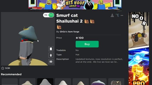 How to Make Smurf Cat on Roblox! смотреть онлайн