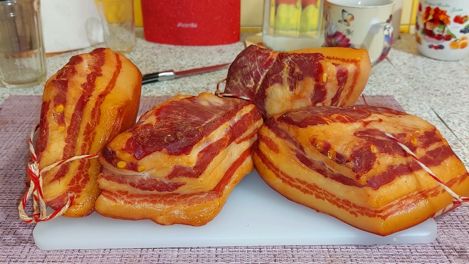 Грудинка Sous Vide горячего копчения в домашних условиях. Пошаговый подробный рецепт. смотреть онлайн