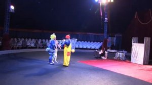 Клоуны в цирке