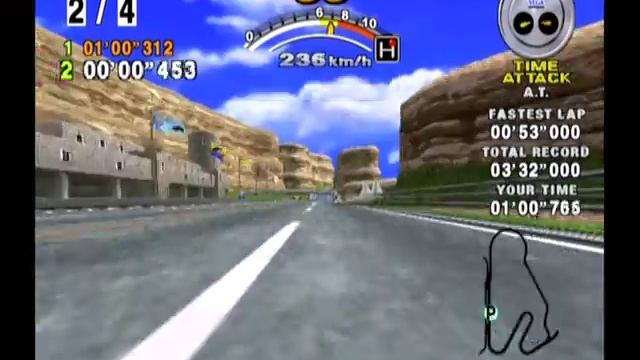 Gameplay - Daytona USA 2001 (Dreamcast) смотреть онлайн