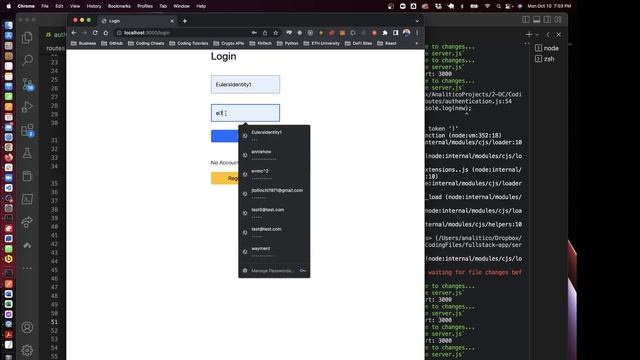 Fullstack App Tutorial Part 4 - bcrypt смотреть онлайн
