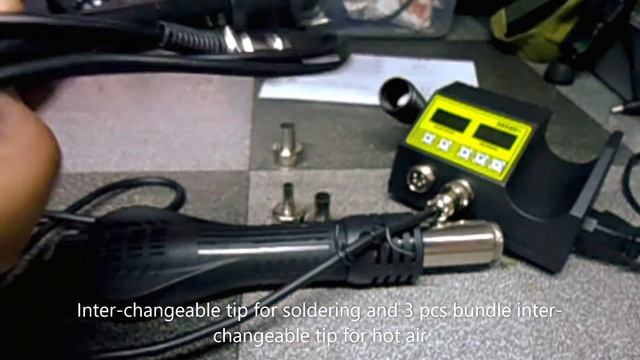 8858D+SMD Rework Station смотреть онлайн