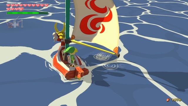 Zelda The Wind Waker HD 100% Walkthrough Part 14 | Master Sword & Sunken Hyrule Castle Wii U смотреть онлайн