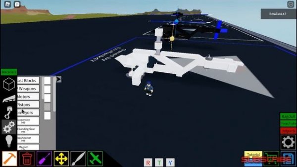 Simple Helicopter Tutorial [READ DESCRIPTION] Plane Crazy Roblox