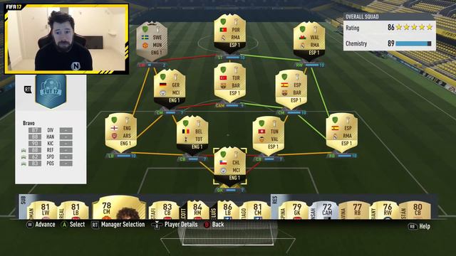 INSANE PACK LUCK! - #FIFA17 DRAFT TO GLORY #33 смотреть онлайн