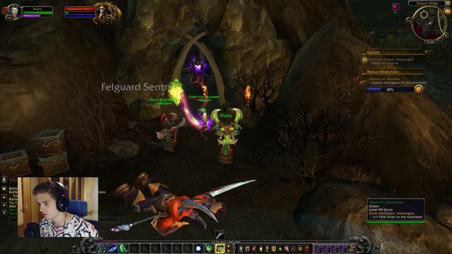 DEMON HUNTER!! - WoW Legion #1 смотреть онлайн