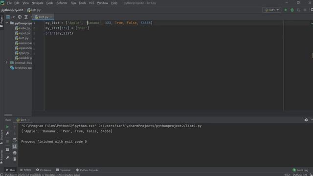 Python | Change the members of list | Insert( ) Function смотреть онлайн