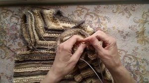 Летняя кофточка - футболка из Ализе Дива Батик,реглан сверху, как вязать подрезы и рукава