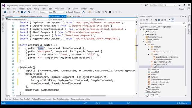 Angular 2 routing tutorial смотреть онлайн