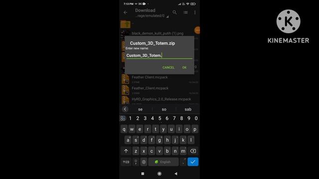 How To Make 3D Custom Totem For Mcpe 19+ || Custom Totem Texture Pack Mcpe ?