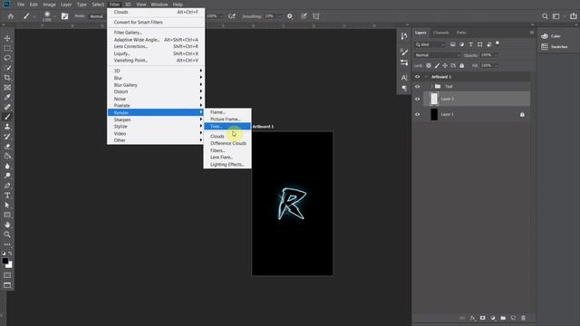 Thunder Text Effect in Photoshop | PixFixx смотреть онлайн