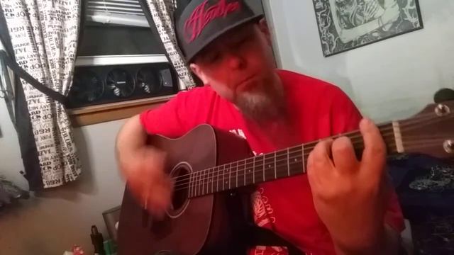 Freebird (roughly) but in tune this time at least... acoustic cover Skynryd смотреть онлайн