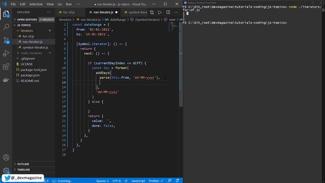 Полезны ли итераторы в JavaScript? смотреть онлайн