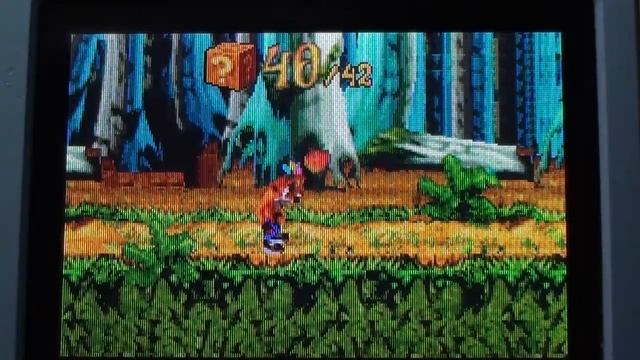 Crash Bandicoot: The Huge Adventure on Game Boy Advance (GBA) смотреть онлайн