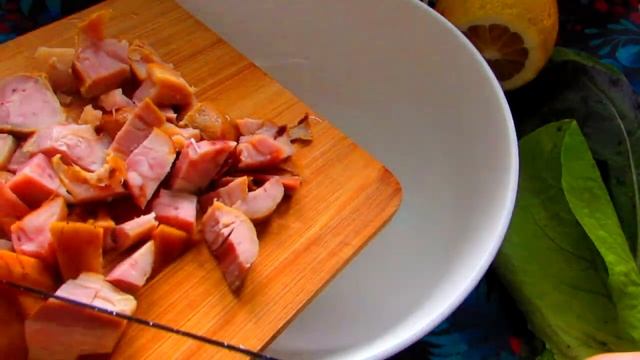 Салат с копчёной курицей???/Вкусный,быстрый рецепт?/Готовим дома?? смотреть онлайн