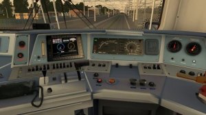 Запуск электровоза ЭП2К в симуляторе Rtrainsim