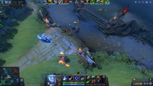 Dota 2 Luna Pro 26/1/11 (Kills/Deaths/Assists) Top MMR 838 GPM Ranked Full Gameplay смотреть онлайн