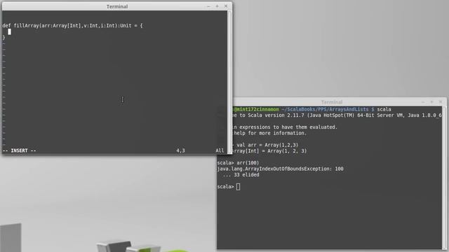 Array Functions 1 (in Scala) смотреть онлайн