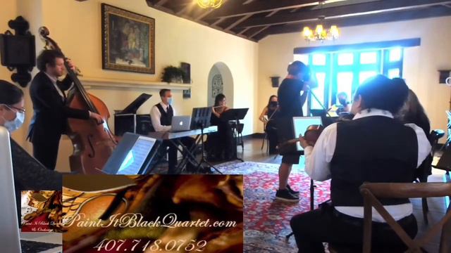 Shape of My Heart performed by Paint It Black Orchestra Virtual Concert at the Casa Feliz смотреть онлайн