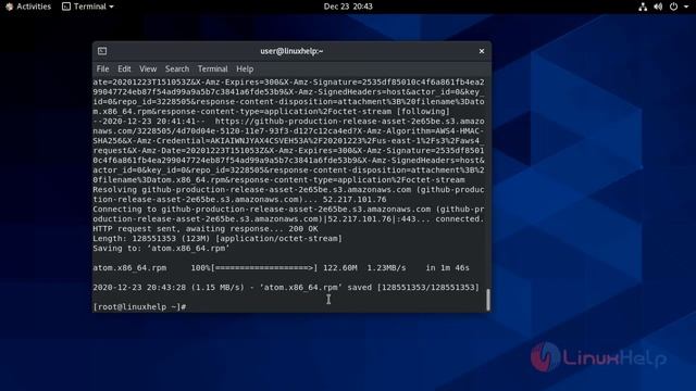 How to install Atom editor On CentOS 8.1 смотреть онлайн